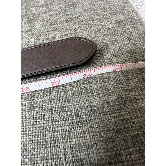 Brown & Black Reversible Belt Tan Dyed Manmade Materials Tandy Brands XS - Picture 5 of 7